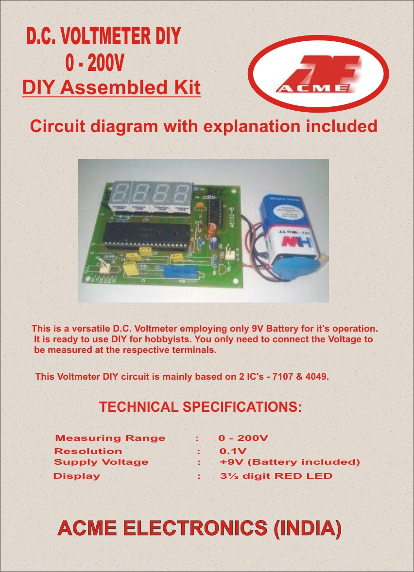 Voltmeter DIY